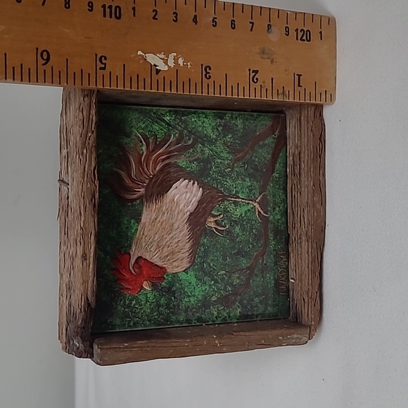 Lobster Trap Art Rooster made in Florida Keys - Picture 6 of 6